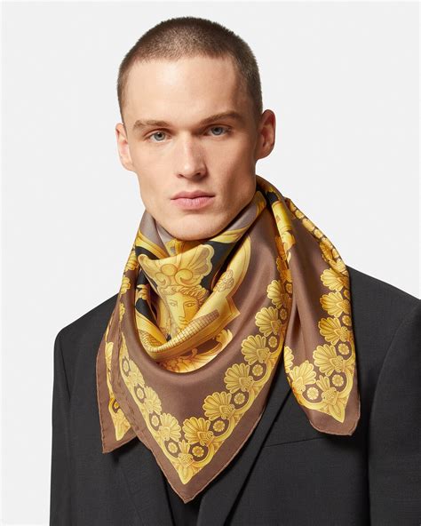 versace men's foulard|Versace Foulard .